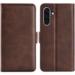 Mobigear Slim Magnet Samsung Galaxy A36 Hoesje Bookcase Portemonnee - Bruin