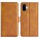 Mobigear Slim Magnet iPhone 16 Hoesje Bookcase Portemonnee - Cognac