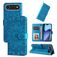 Mobigear Sunflower iPhone Air Hoesje Bookcase Portemonnee - Blauw
