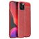 Mobigear Luxury iPhone 12 Pro Max Hoesje Flexibel TPU Backcover - Rood