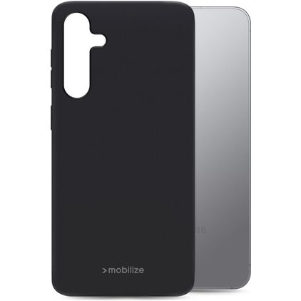 Mobilize Rubber Gelly Samsung Galaxy S26 Plus Hoesje Flexibel TPU Backcover - Zwart