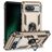 Mobigear Armor Ring Google Pixel 8a Hoesje Hardcase Backcover Shockproof met Ringhouder - Goud