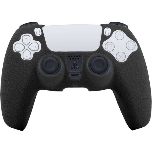 Mobigear Classic Dun Playstation 5 controller Hoesje Flexibel Siliconen - Zwart