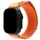 Mobilize Alpine Nylon Apple Watch Bandje Gespsluiting - 42/41/40/38 mm - Oranje