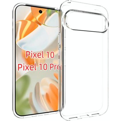 Mobigear Basics Doorzichtig Google Pixel 10 Pro Hoesje Flexibel TPU Backcover - Transparant