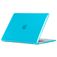 Mobigear Cream Matte Sparkling MacBook Air 13 Inch (2022-2025) Hoes Hardshell Laptopcover MacBook Case - Blauw - Model A2681 / A3113 / A3240