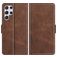 Mobigear Slim Magnet Samsung Galaxy S22 Ultra Hoesje Bookcase Portemonnee - Bruin