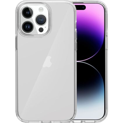 Mobigear Crystal Doorzichtig iPhone 15 Pro Hoesje Hardcase Backcover - Transparant