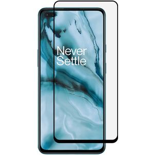 Mobigear Premium OnePlus Nord Glazen Screenprotector - Case Friendly - Zwart
