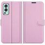 Mobigear Classic OnePlus Nord 2 Hoesje Bookcase Portemonnee - Roze