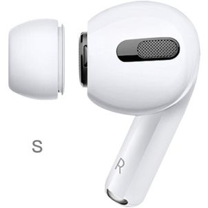 Xccess Silicon Replacement Ear Tips for Airpod Pro 1/2 Size S (1 Pair) White