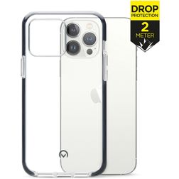 Mobilize Shatterproof iPhone 13 Pro Max Hoesje Hardcase Backcover Shockproof - Transparant / Zwart