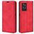 Mobigear Retro Slim Realme GT2 Pro Hoesje Bookcase Portemonnee - Rood