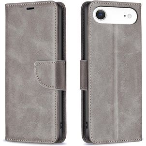 Mobigear Excellent iPhone Air Hoesje Bookcase Portemonnee - Grijs