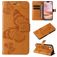 Mobigear Butterfly iPhone 16 Plus Hoesje Bookcase Portemonnee - Cognac