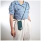 Mobigear Lanyard iPhone 16 Pro Siliconen Hoesje met koord - Groen