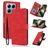 Mobigear Wallet Xiaomi 14T Pro Hoesje Bookcase Portemonnee - Rood