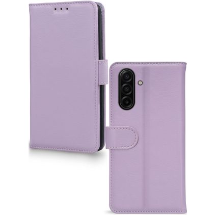 Mobilize Premium Gelly Samsung Galaxy A17 Hoesje Bookcase Portemonnee - Paars