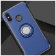 Mobigear Armor Ring Xiaomi Mi 8 Hoesje Hardcase Backcover Shockproof met Ringhouder - Blauw