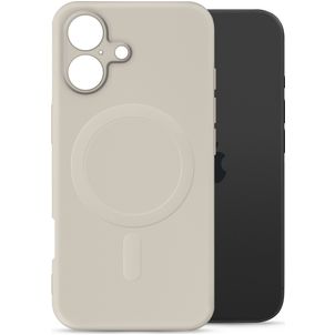 My Style Protective Flex iPhone 17 MagSafe Hoesje Flexibel TPU Backcover - Antique White