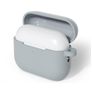 Mobigear Colors Apple AirPods Pro 3 Hoesje Flexibel Siliconen - Grijs