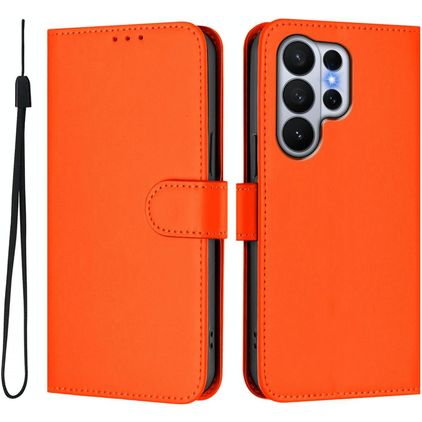 Mobigear Urban Wallet Samsung Galaxy S26 Ultra Hoesje Bookcase Portemonnee - Oranje