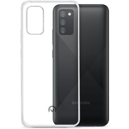 Mobilize Gelly Doorzichtig Samsung Galaxy A02s Hoesje Flexibel TPU Backcover - Transparant