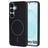 Mobiparts Slim Line Samsung Galaxy S25 MagSafe Hoesje Hardcase Backcover - Onyx Black