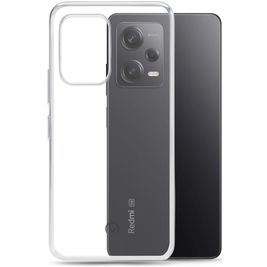 Mobilize Gelly Doorzichtig Xiaomi Redmi Note 12 Pro 5G Hoesje Flexibel TPU Backcover - Transparant
