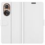 Mobigear Classic HONOR 50 Hoesje Bookcase Portemonnee - Wit
