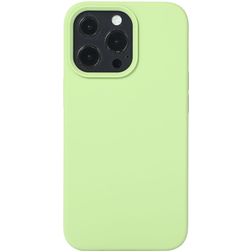 Mobigear Rubber Touch iPhone 14 Plus Siliconen Hoesje Backcover - Lime