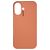 Nudient Base iPhone 16 Plus Siliconen Hoesje Backcover - Peach Orange