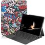 Mobigear Design Microsoft Surface Go 2 Hoes Bookcase - Graffiti