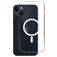 Mobiparts Hardcover Doorzichtig iPhone 14 Plus MagSafe Hoesje Hardcase Backcover - Transparant