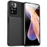 Mobigear Groove POCO M4 Pro 5G Hoesje Flexibel TPU Backcover - Zwart