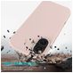 Mobigear Rubber Touch iPhone 16 Siliconen Hoesje Backcover - Roze