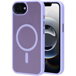 Mobiparts Hardcover iPhone 16e MagSafe Hoesje Hardcase Backcover - Satin Lila