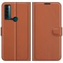 Mobigear Classic TCL 20 SE Hoesje Bookcase Portemonnee - Bruin