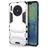 Mobigear Armor Stand Huawei Mate 30 Hoesje Hardcase Backcover Shockproof met Standaard - Zilver