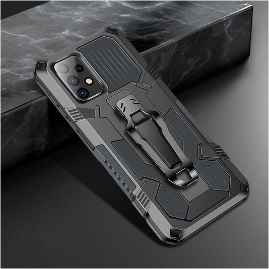 Mobigear Armor Shockproof Case Ring Gray Samsung Galaxy A52