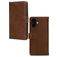 Mobilize Wallet iPhone 16 Hoesje Echt Leer Bookcase Portemonnee - Bruin