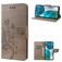 Mobigear Flowers Motorola Moto G82 Hoesje Bookcase Portemonnee - Grijs