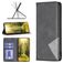 Mobigear Rhombus Slim Motorola Edge 40 Hoesje Bookcase - Zwart