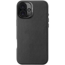 Decoded iPhone 16 Plus MagSafe Hoesje Echt Leer Backcover - Zwart