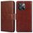 Mobigear Wallet OnePlus 10T Hoesje Bookcase Portemonnee - Bruin