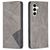 Mobigear Rhombus Slim Samsung Galaxy S23 FE Hoesje Bookcase - Grijs
