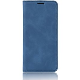 Mobigear Retro Slim OPPO A91 Hoesje Bookcase Portemonnee - Blauw