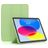 Mobigear Tri-Fold Gel iPad 10 (2022) Hoes TPU,Kunstleer Bookcase - Groen