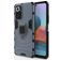 Mobigear Armor Ring Xiaomi Redmi Note 10 Pro Hoesje Hardcase Backcover Shockproof met Ringhouder - Blauw