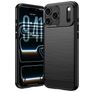 Mobigear Brushed Slim iPhone 18 Pro Max Hoesje Flexibel TPU Backcover - Zwart